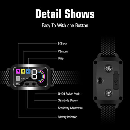 Effective No Bark Dog Collar with Auto Sensor