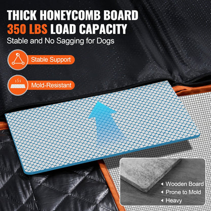 Durable Full Back Seat Pet Car Cover Protector