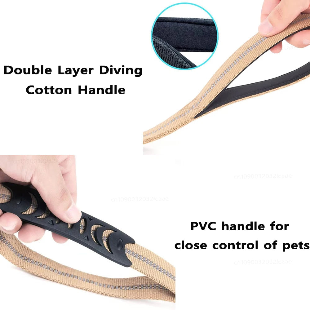 Strong Pet Leash and Seatbelt with Shock Absorbing Strap