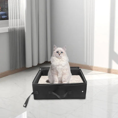 Collapsible Space Saving Cat Litter Box