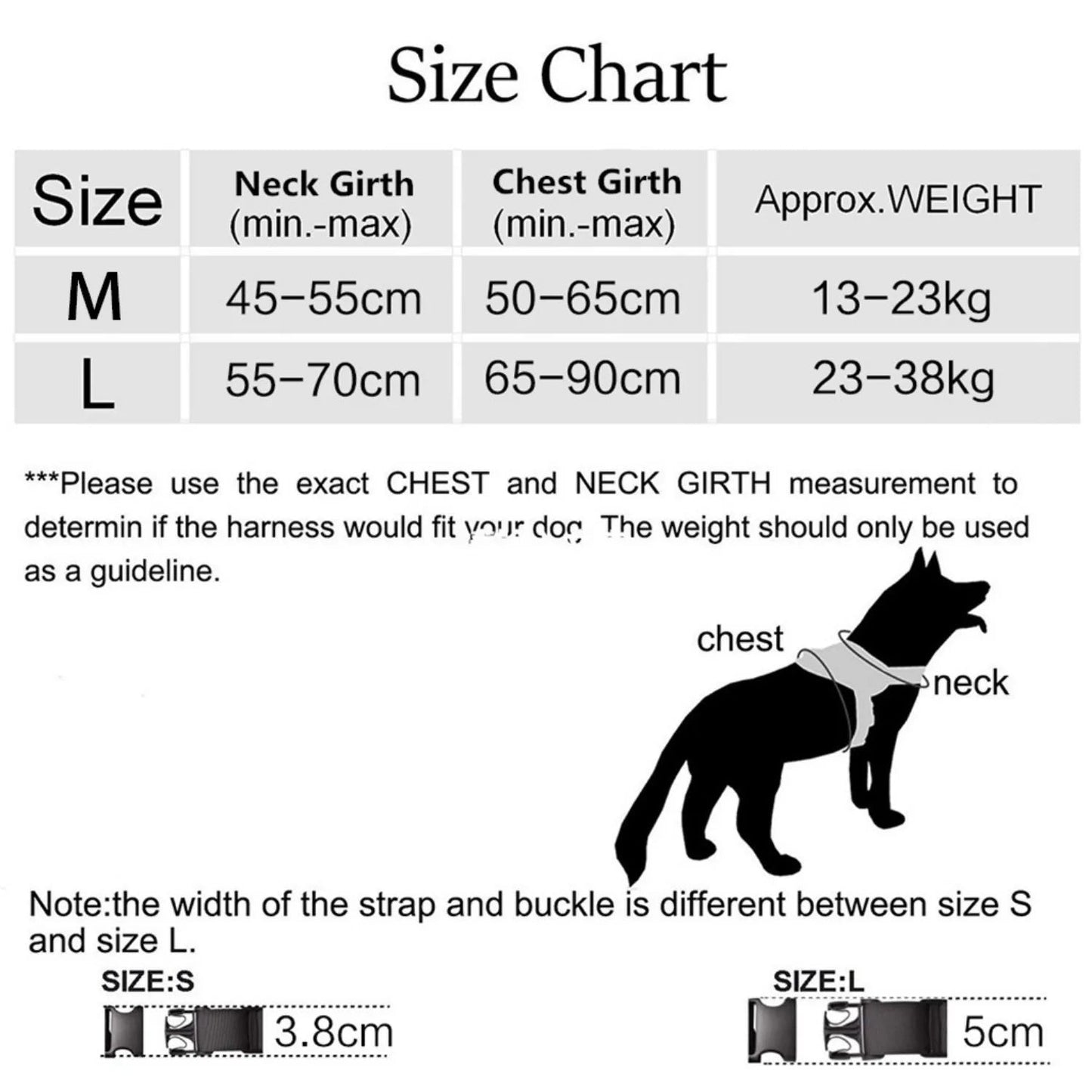 Comfortable Large Dog Harness with Padded Vest