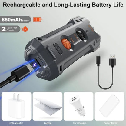 Portable Anti Bark Dog Trainer with LED Flashlight
