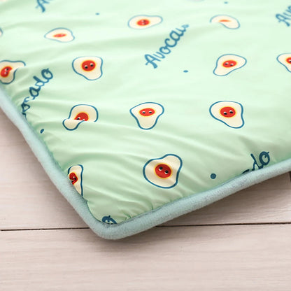 Comfy Pet Cooling Pad with Headrest | Breathable Washable
