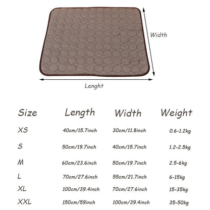 Comfortable Pet Cooling Pad for Dogs