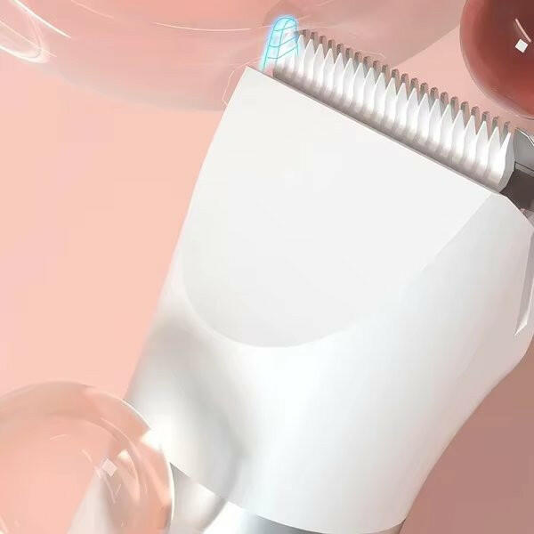 Quiet Pet Grooming Kit with Rechargeable Trimmer