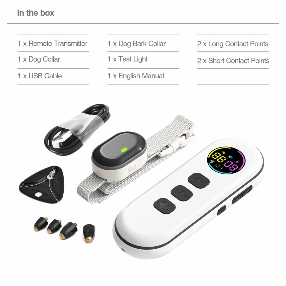 Long Range Remote Dog Training Collar for All Sizes