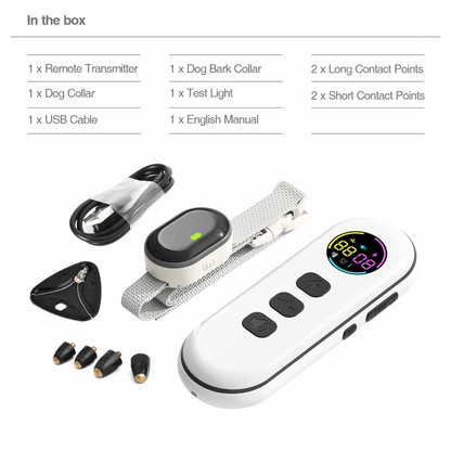 Long Range Remote Dog Training Collar for All Sizes