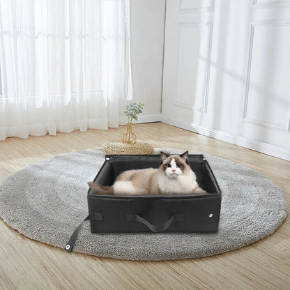 Collapsible Space Saving Cat Litter Box