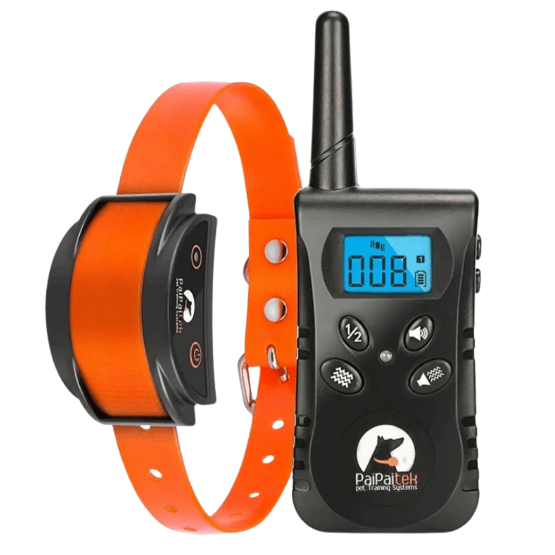 Rechargeable Remote Dog Trainer Collar, 500m Range