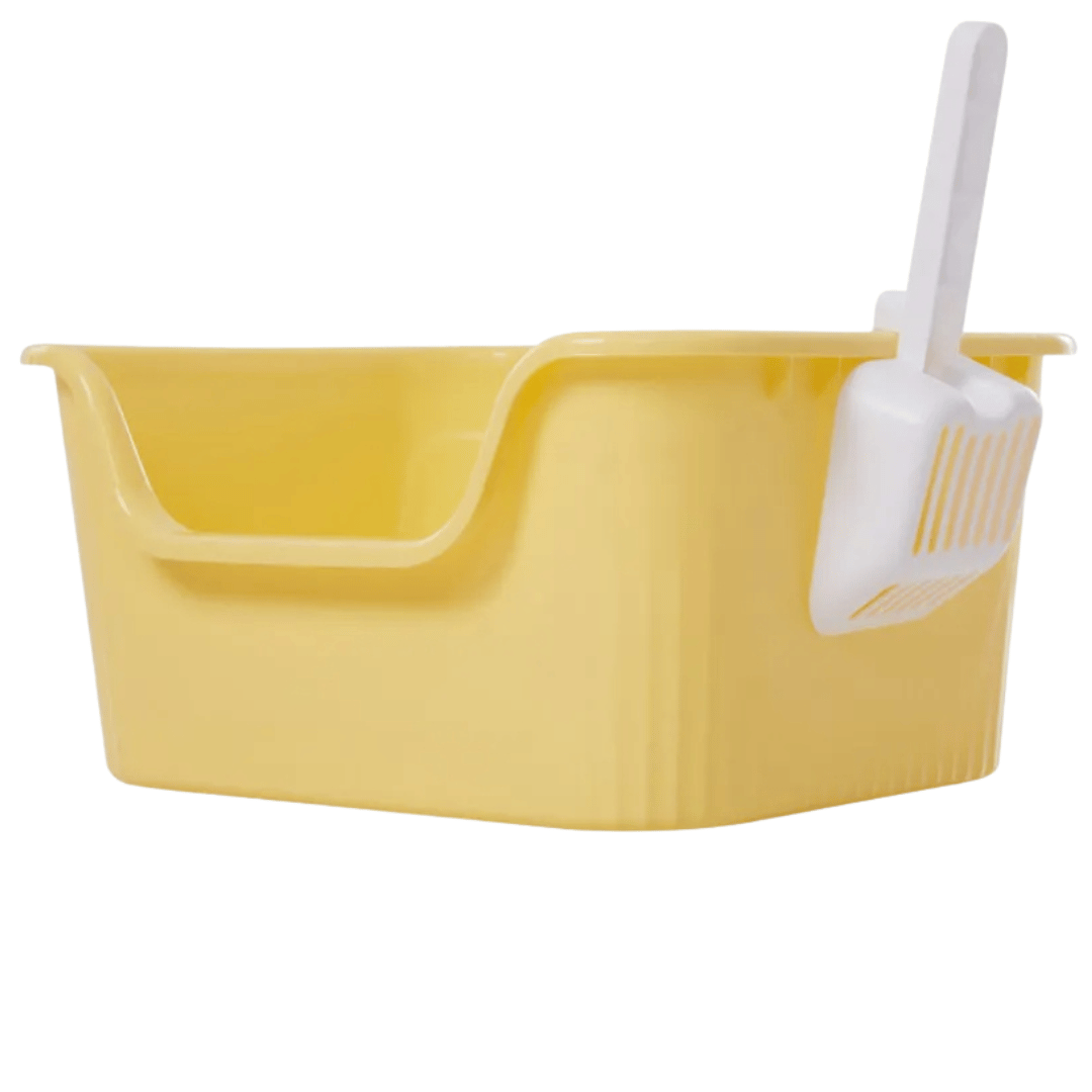 Large Covered Cat Litter Box with Scoop