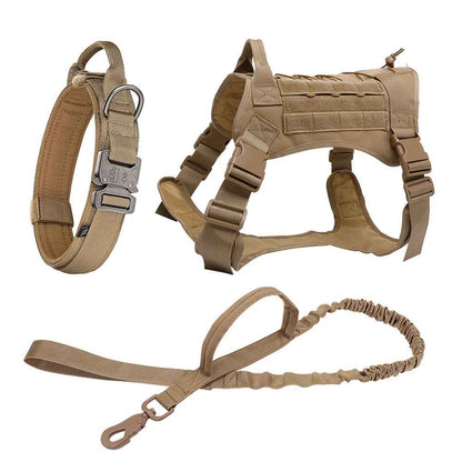 Tough Dog Training Vest with Leash and Pouch Set