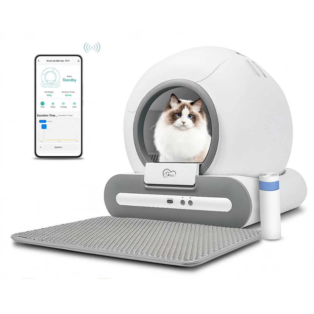 Easy Clean Self-Cleaning Cat Litter Box with WiFi App - LifyPet