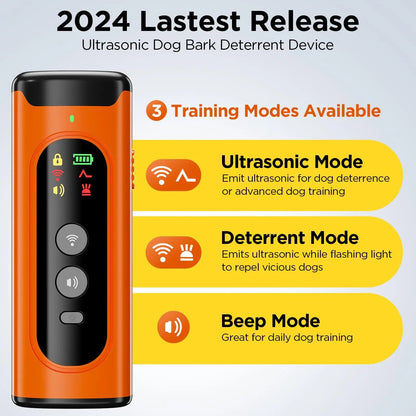 Compact Portable Anti Bark Dog Trainer with Quick Charge
