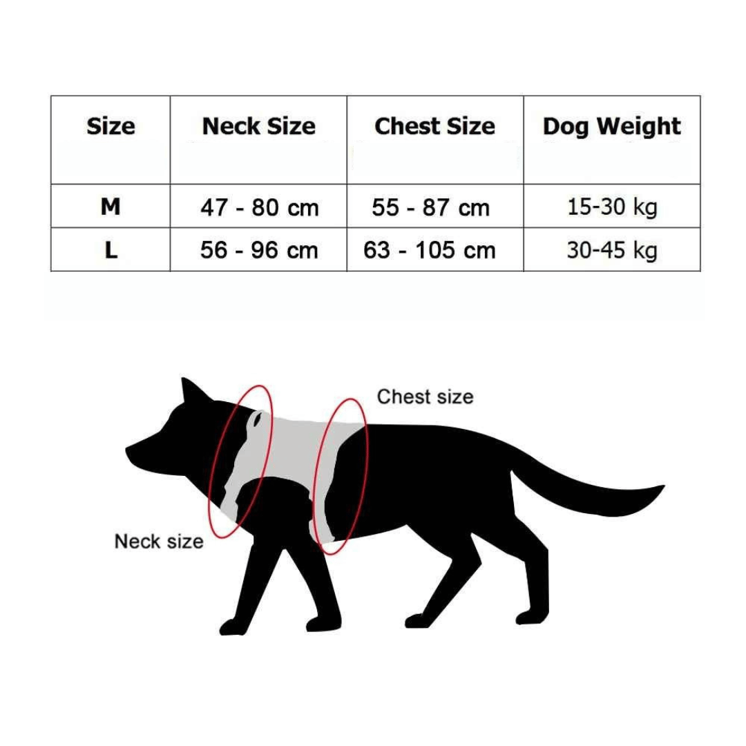 Tough Dog Training Vest with Leash and Pouch Set