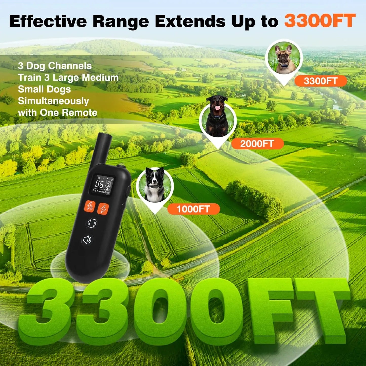 Effective Dog Training Collar for Large Pets