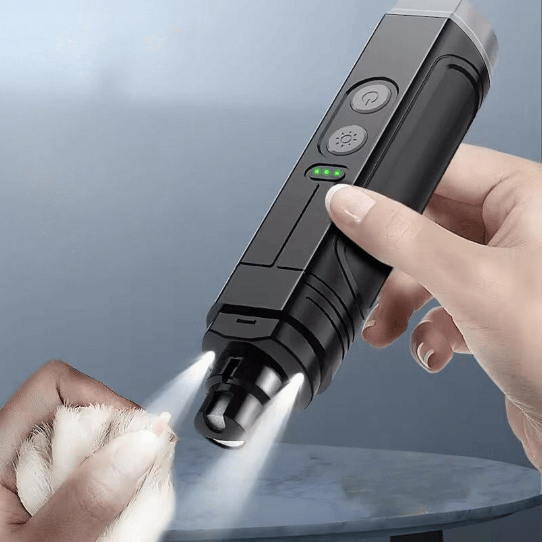 Quiet Pet Nail Grinder with LED Light - LifyPet