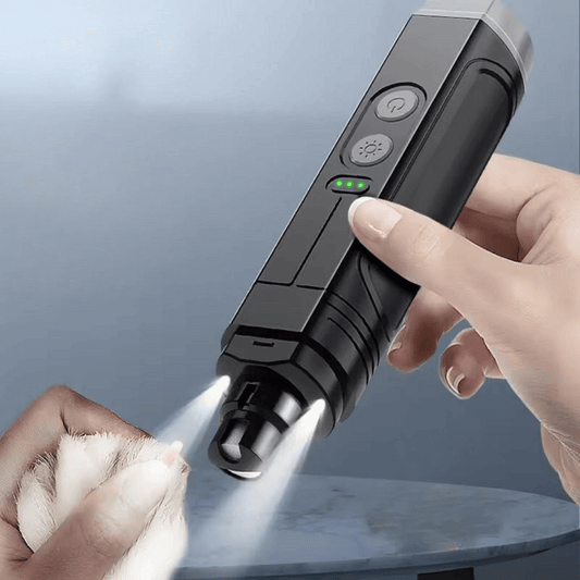 Quiet Pet Nail Grinder with LED Light - LifyPet