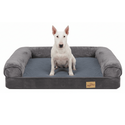 Large Comfort Dog Bed | Waterproof, Plush Sofa Pet Mattress