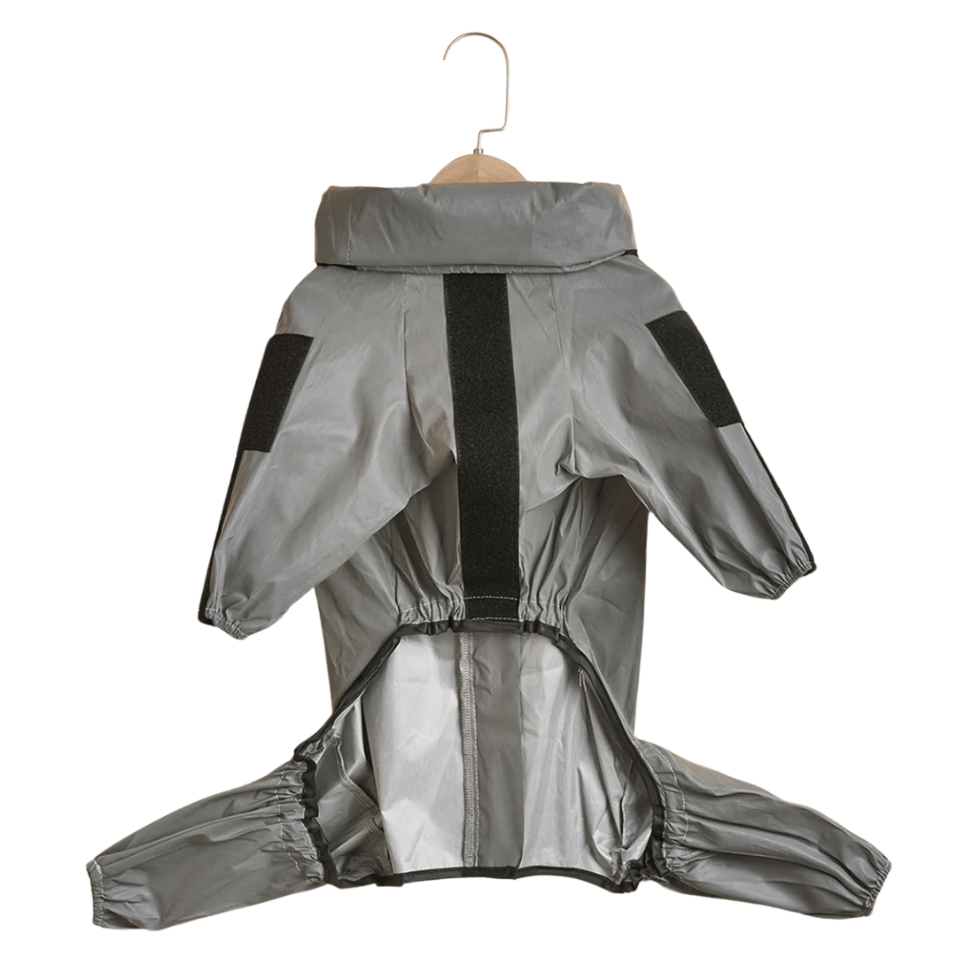 Waterproof Dog Rain Jacket with Adjustable Hood