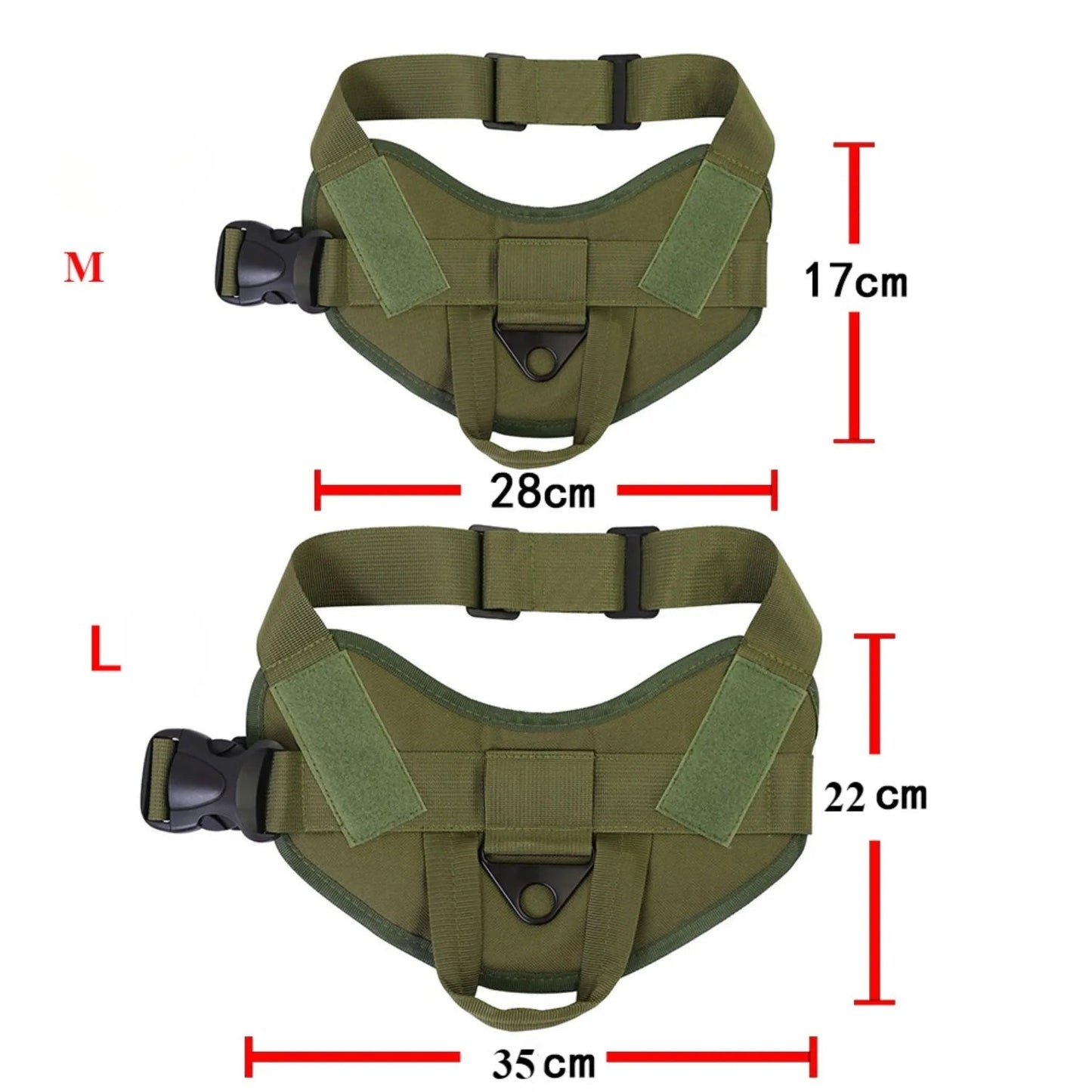 Comfortable Large Dog Harness with Padded Vest