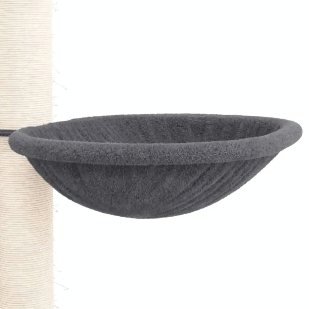 Tall Cat Tree Condo with Soft Perches and Cozy Beds