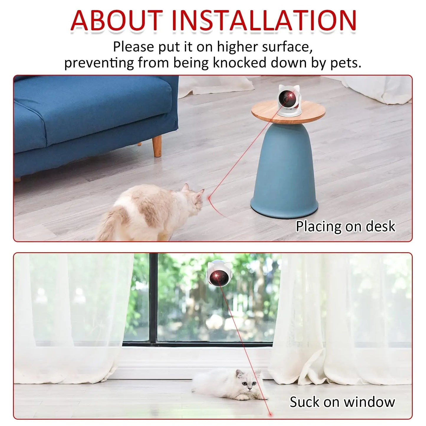 Fun Interactive Laser Pet Toy