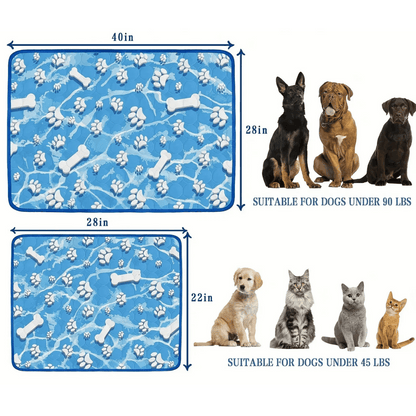Cool Pet Mat for Dogs and Cats | Chill Comfort Pad