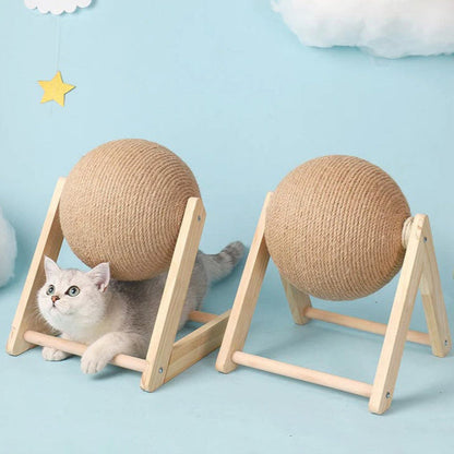 Portable Cat Scratcher Tower Ball