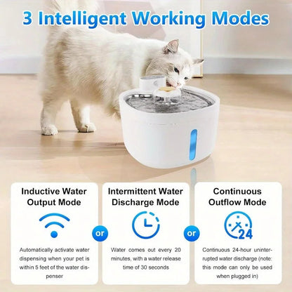 Automatic Refill Pet Water Dispenser for Cats and Dogs