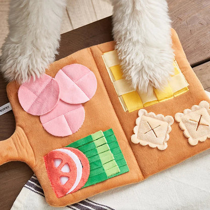 Interactive Dog Feeding Mat for Treat Dispensing Fun