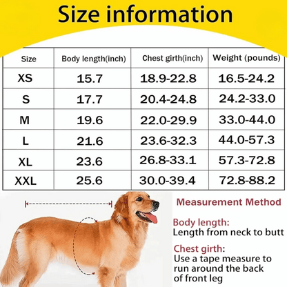 Warm Insulated Dog Winter Jacket