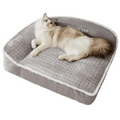 Plush Comfortable Dog Bed with Removable Washable Cover