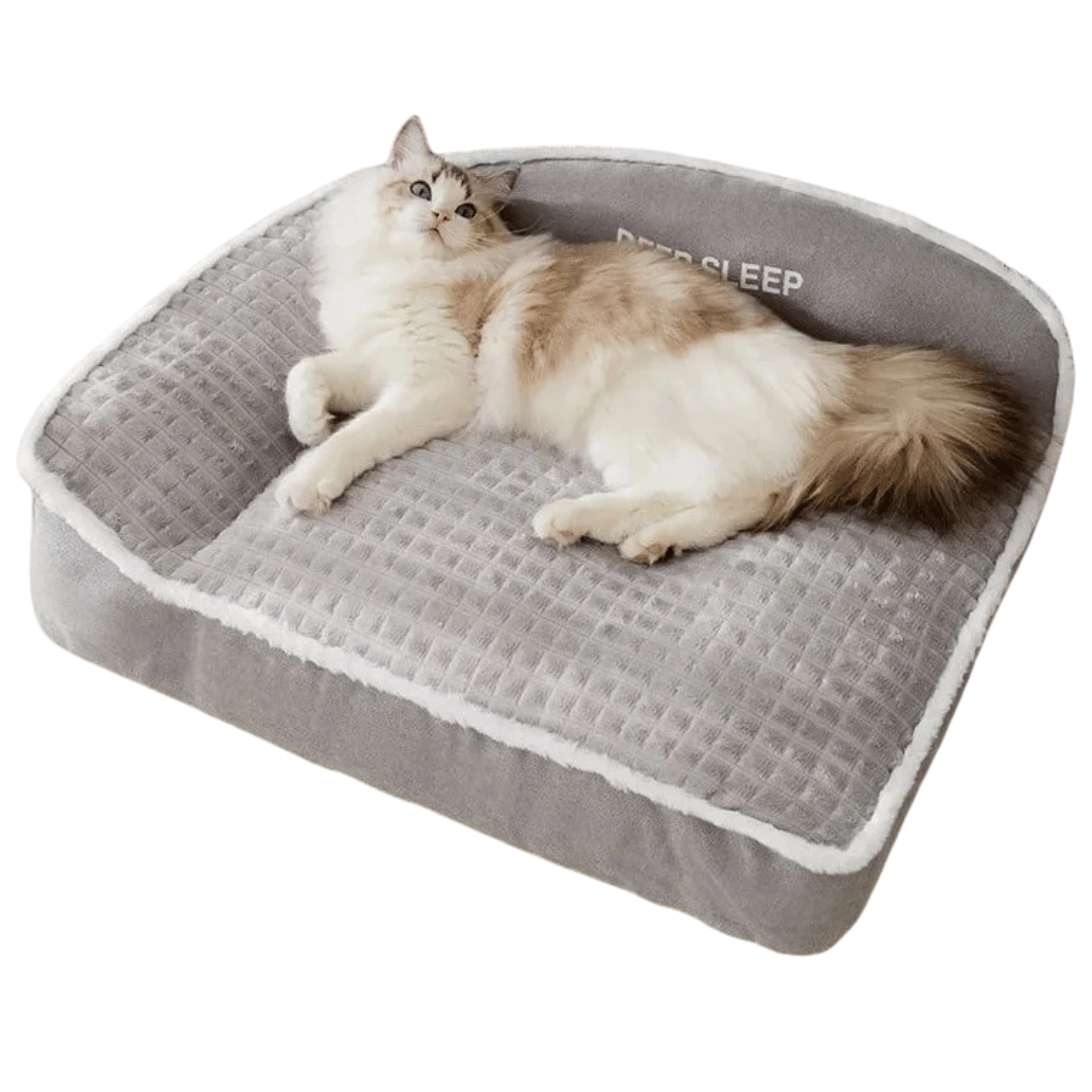 Plush Comfortable Dog Bed with Removable Washable Cover