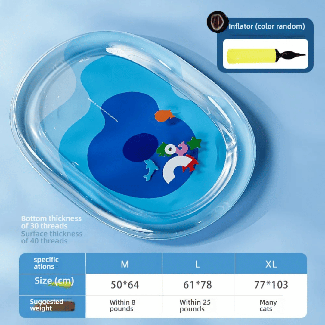 Cooling Pet Bed with Soft Bolsters for Summer Relaxation