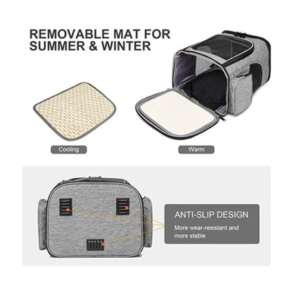 Spacious Ventilated Pet Carrier Hiking Backpack