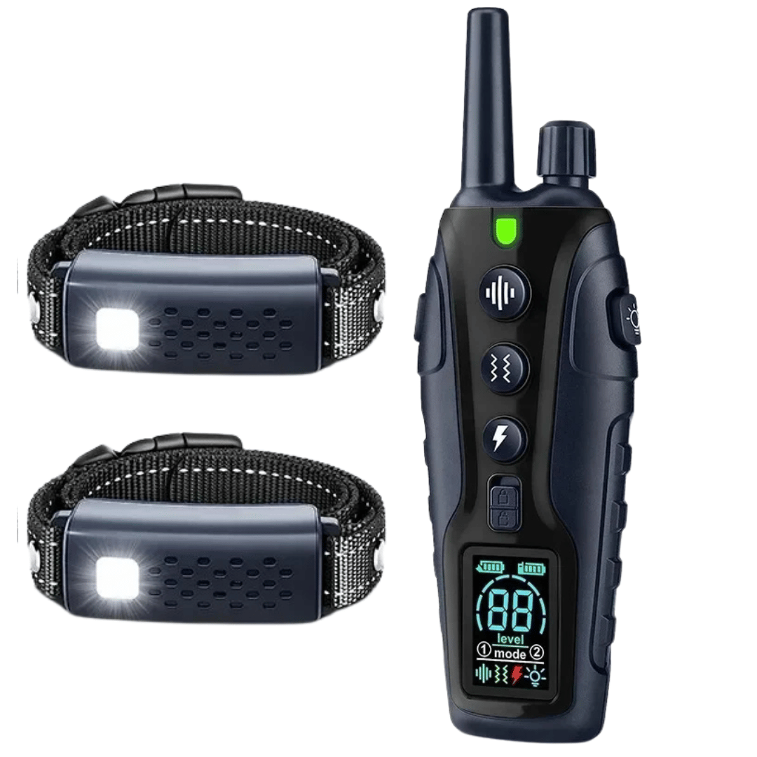 Long Range Waterproof Dog Training Collar & Remote