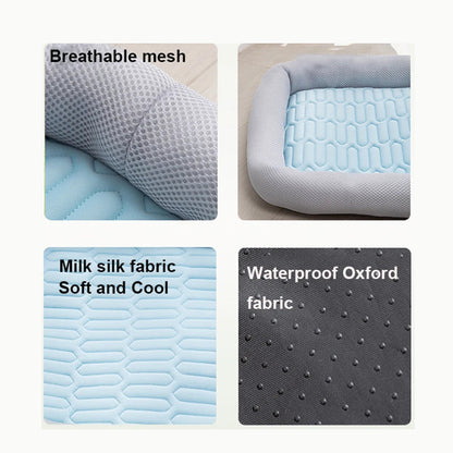 Breathable Dog Cooling Mat with Mesh Support