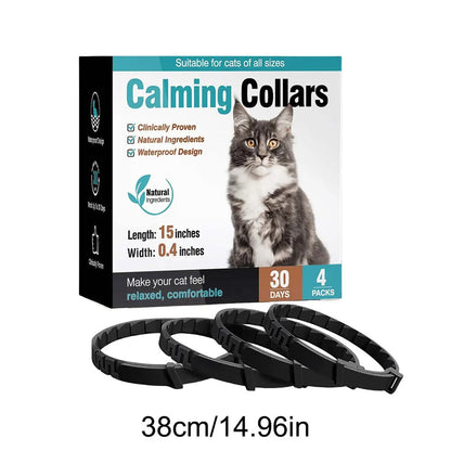 Natural Calming Collar for Cats with Soothing Pheromones