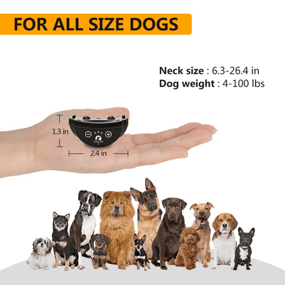 Gentle Vibration No Bark Dog Collar for Safe Training