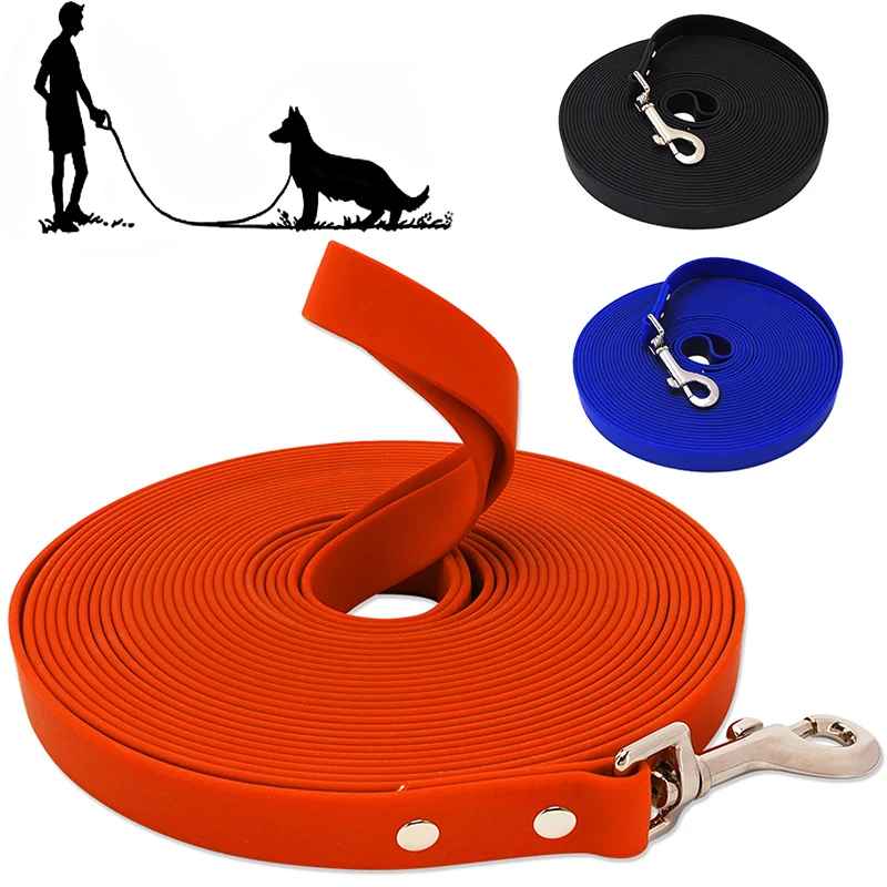 Durable Long Dog Leash Made From Water Resistant PVC