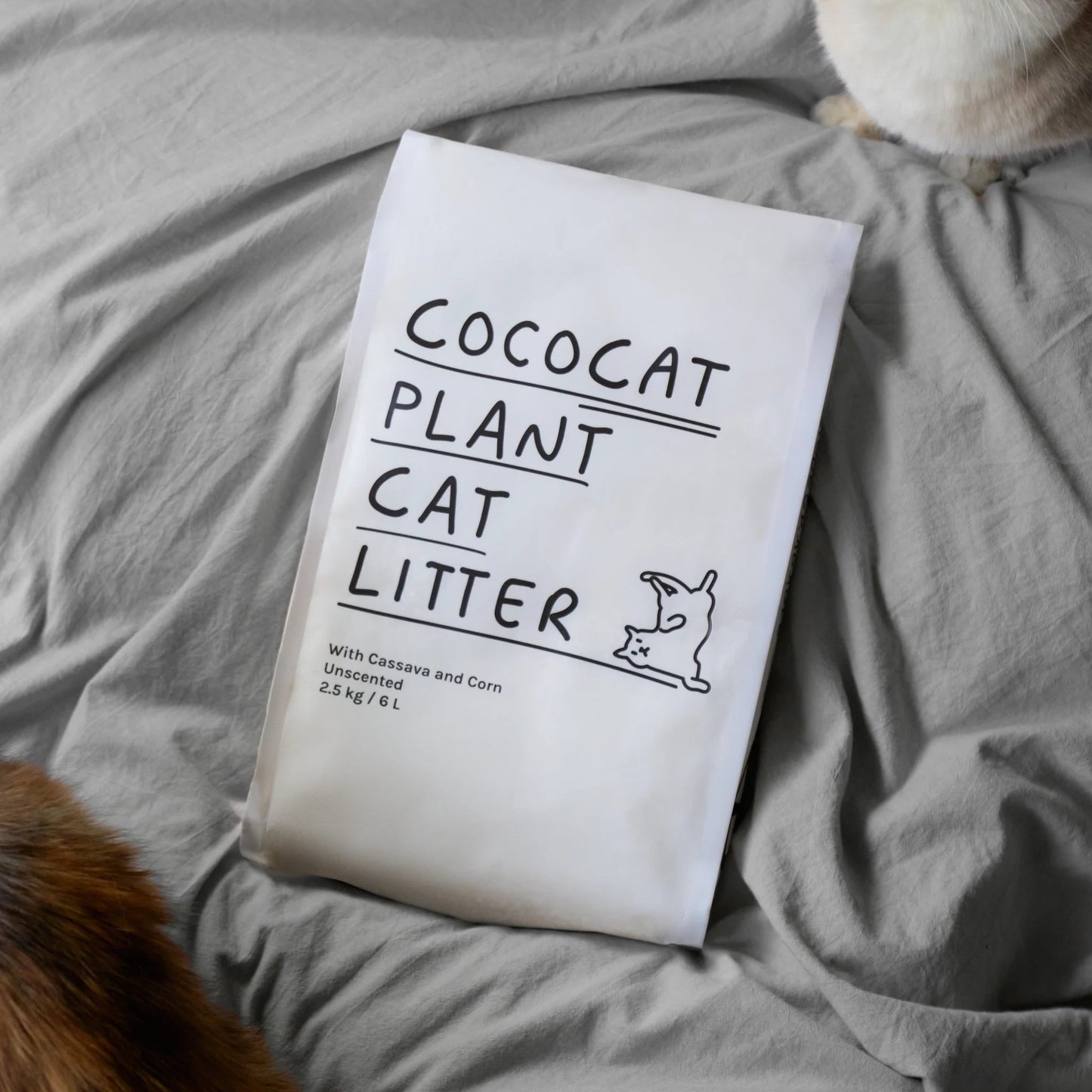 Eco-Friendly Natural Odor Control Cat Litter