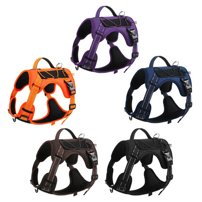 Comfortable Puppy Training Harness with Reflective Padded Vest