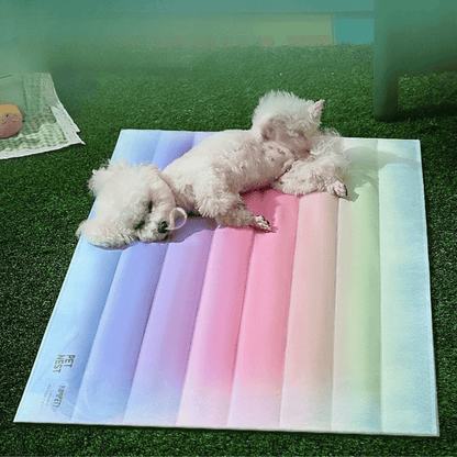 Cooling Pet Bed Mat - Durable Water Resistant Dog Bed