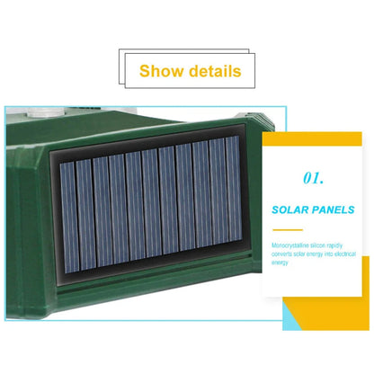 Outdoor Motion Activated Animal Repellent Device