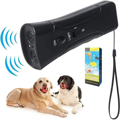 Effective Pet Bark Stopper with Flashlight