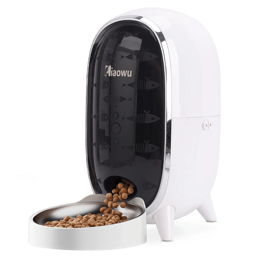 Smart Automatic Pet Feeder with WiFi and Mobile App