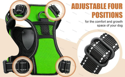 Visible LED Dog Vest for Nighttime Walking Safety