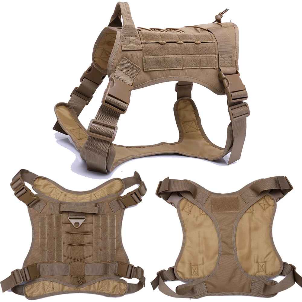 Tough Dog Training Vest with Leash and Pouch Set