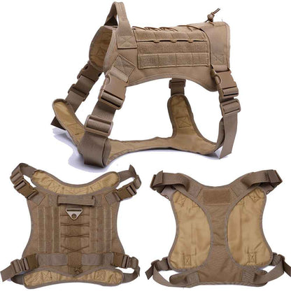 Tough Dog Training Vest with Leash and Pouch Set