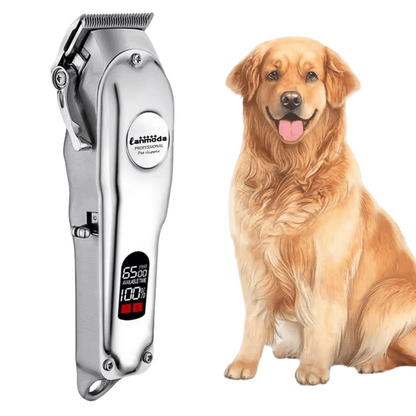 Quiet Pet Grooming Trimmer Set with Adjustable Blades